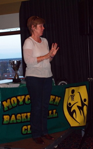 Club Chairperson Mary Gilson